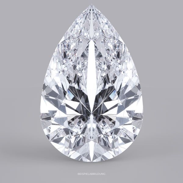 0.33ct / D / VS1 / Pear Lab Diamond